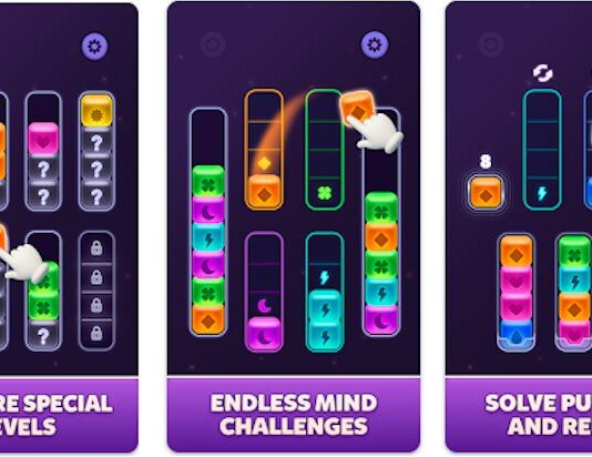 Beyin eğitimi ve odaklanma artışı olarak da bilinen Wonder Sort görseli.